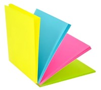 Hârtie de notițe Stick'n Neon 100pcs (21571)