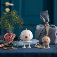 Statuetă Hoptimist Reindeer Bumble M White 26180 imaginea #3 — magazin online Desire.md