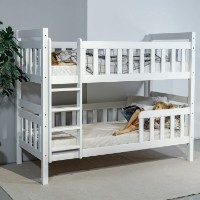 Pat etajat copii MobiCasa Garfield 80x180cm White