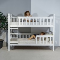 Pat etajat copii MobiCasa Garfield 80x180cm White imaginea #4 — magazin online Desire.md