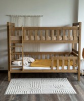 Pat etajat copii MobiCasa Garfield 90x200cm Antic