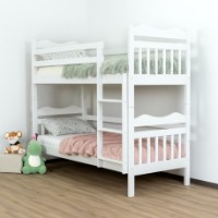 Pat etajat copii MobiCasa Luna (etajat) 90x200cm White
