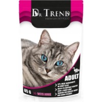 Hrană umedă pentru pisici Dr.Trend Duck Adult 85g 12pcs