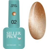 Top pentru gel-lac Siller Magic Cat Top №02 8ml