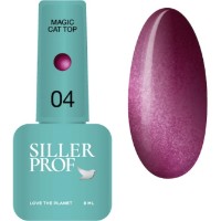 Top pentru gel-lac Siller Magic Cat Top №04 8ml