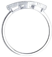 Кольцо из серебра с фианитами и эмалью Sokolov 94014659 s.16,5 2,14gr фото №2 — интернет-магазин Desire.md