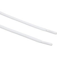 Șireturi pentru încălțăminte Crep Round White imaginea #3 — magazin online Desire.md