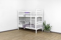 Двухъярусная кровать MobiCasa Nemo 90x200cm White фото №2 — интернет-магазин Desire.md