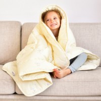 Одеяло для малышей MobiCasa BABY WOOL 100x135cm Milk PLP27.25.1135.ID фото №3 — интернет-магазин Desire.md