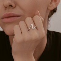 Inel din argint Sokolov 94014197 s.19 1,95g imaginea #2 — magazin online Desire.md