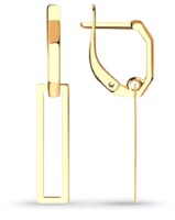 Серьги из золота Sokolov 029260  2,49g