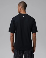 Tricou bărbătesc Nike Jordan Graphic Black/White, s.S imaginea #2 — magazin online Desire.md