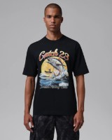 Tricou bărbătesc Nike Jordan Graphic Black/White, s.XL imaginea #1 — magazin online Desire.md