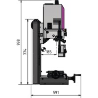 Фрезерный станок Optimum 3337126 фото №3 — интернет-магазин Desire.md