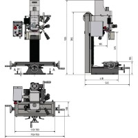 Фрезерный станок Optimum 3338122 фото №8 — интернет-магазин Desire.md