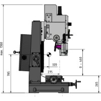 Фрезерный станок Optimum 3338458 фото №3 — интернет-магазин Desire.md
