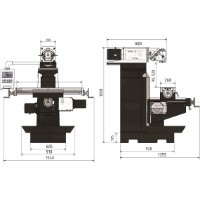 Фрезерный станок Optimum MT 130S (3344110) фото №2 — интернет-магазин Desire.md