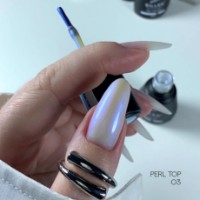 Top pentru gel-lac Siller Perl Top 03 8ml imaginea #2 — magazin online Desire.md
