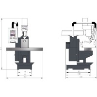 Фрезерный станок Optimum MT 60 (3336090) фото №5 — интернет-магазин Desire.md