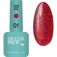 Bază pentru gel-lac Siller Shine Light №01 8ml imaginea #1 — magazin online Desire.md