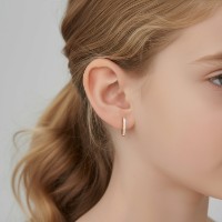 Cercei din aur cu diamante Sokolov 1022414 1,56g imaginea #4 — magazin online Desire.md