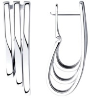 Cercei din argint Sokolov 94-120-00590-1  6,44g