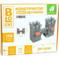 Set de construcție Strateg Blocky Две башни 159pcs (57166)