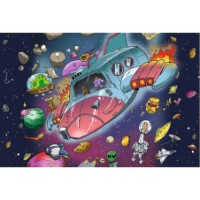 Puzzle Trefl 100 UFT Loofy In The Rocket (16543)