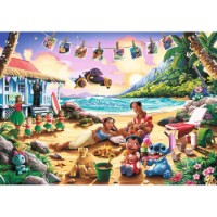 Puzzle Trefl 1000 Premium Plus Lilo & Stitch Beach Party (10918)