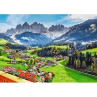Пазл Trefl 1000 Santa Maddalena Dolomite Italy (10946)