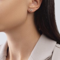 Серьги из золота с бриллиантами и топазами Sokolov 72-00001  1,4g фото №3 — интернет-магазин Desire.md