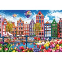 Puzzle Trefl 1500 Colourful Amsterdam (26221)