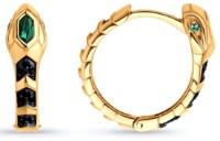 Серьги из золота со шпинелью и изумрудами Sokolov 728,819  3,67g фото №4 — интернет-магазин Desire.md