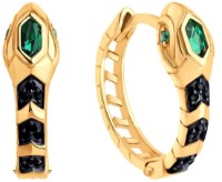 Серьги из золота со шпинелью и изумрудами Sokolov 728,819  3,67g
