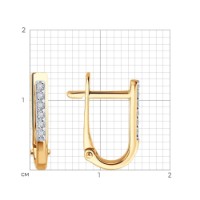 Серьги Sokolov 200 709  1,39g фото №2 — интернет-магазин Desire.md