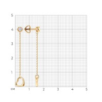 Серьги Sokolov 200,605  1,36g фото №2 — интернет-магазин Desire.md