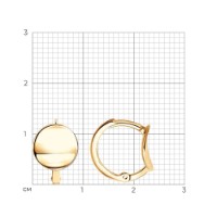 Серьги из золота Sokolov 200872 1,52g фото №4 — интернет-магазин Desire.md