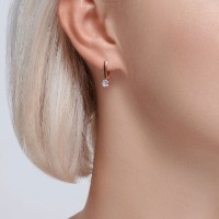 Серьги из золота с фианитами Sokolov 51-120-02098-1 2,11g фото №3 — интернет-магазин Desire.md