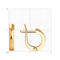 Серьги из золота Sokolov 51-120-02800-1  1,32g фото №3 — интернет-магазин Desire.md