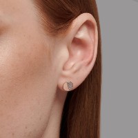 Cercei din aur cu zirconiu Sokolov 51-122-02254-1  1,25g imaginea #4 — magazin online Desire.md