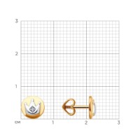 Серьги Sokolov 51-122-02733-1  1,36g фото №2 — интернет-магазин Desire.md