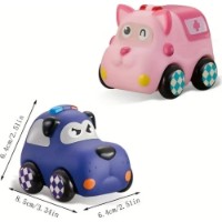 Набор машин New World Soft Plastic Coasting Trolley 6pcs (1204) фото №5 — интернет-магазин Desire.md