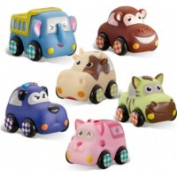 Набор машин New World Soft Plastic Coasting Trolley 6pcs (1204)