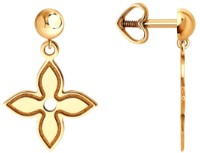 Серьги Sokolov 51-122-02976-1  1,69g фото №2 — интернет-магазин Desire.md