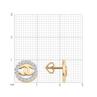 Серьги Sokolov 51-122-02979-1  1,64g фото №5 — интернет-магазин Desire.md