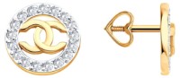 Серьги Sokolov 51-122-02979-1  1,64g фото №4 — интернет-магазин Desire.md