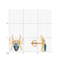 Серьги Sokolov 51-322-00439-1 2g фото №2 — интернет-магазин Desire.md