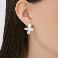 Серьги из серебра с фианитами Sokolov 94027297  6,13g фото №2 — интернет-магазин Desire.md