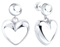 Cercei din argint  Sokolov 94027207  6g