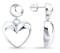 Cercei din argint  Sokolov 94027207  6g imaginea #3 — magazin online Desire.md